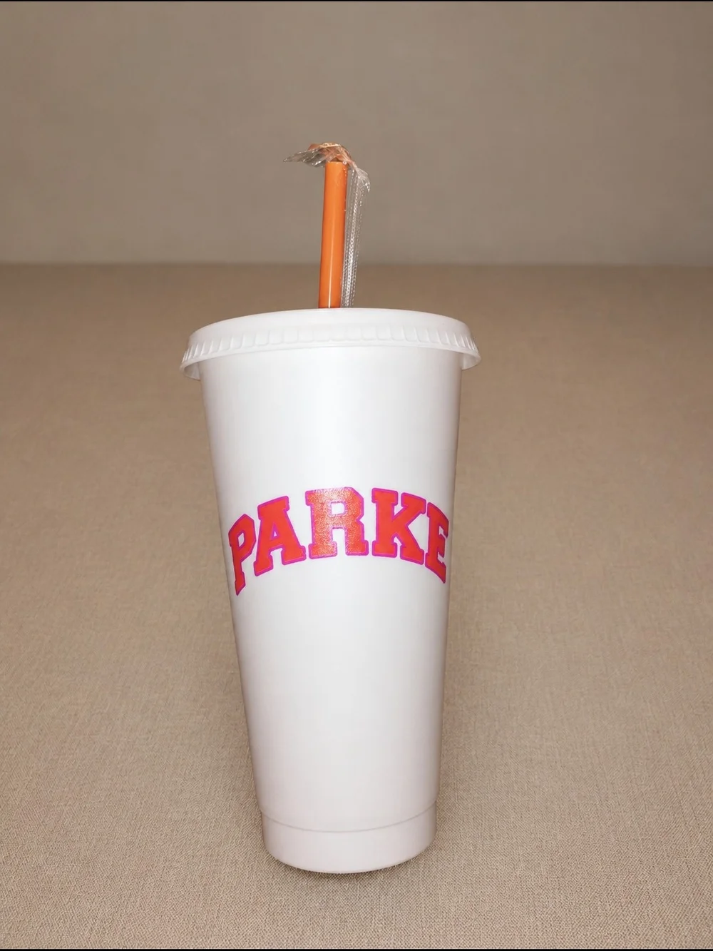 Dunkin x PARKE Limited Edition White Reusable Tumbler Cup | First 25 Giveaway |